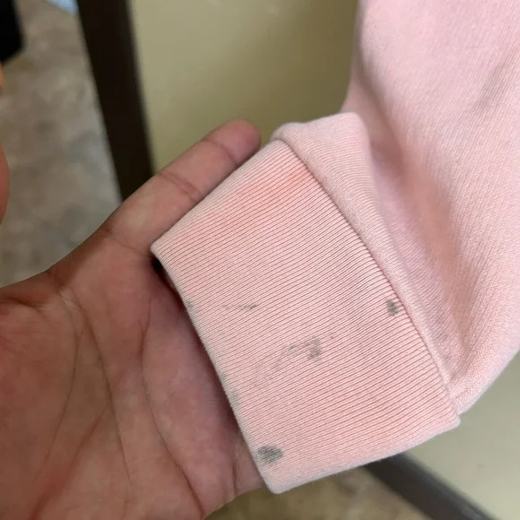 PINK Victoria's Secret Light Pink Hoodie - Picture 6 of 7